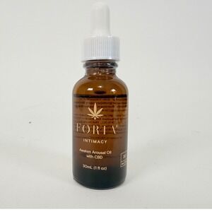 Foria Awaken Arousal Oil Intimacy Topical Organic Vegan‎ 30mL 1oz New